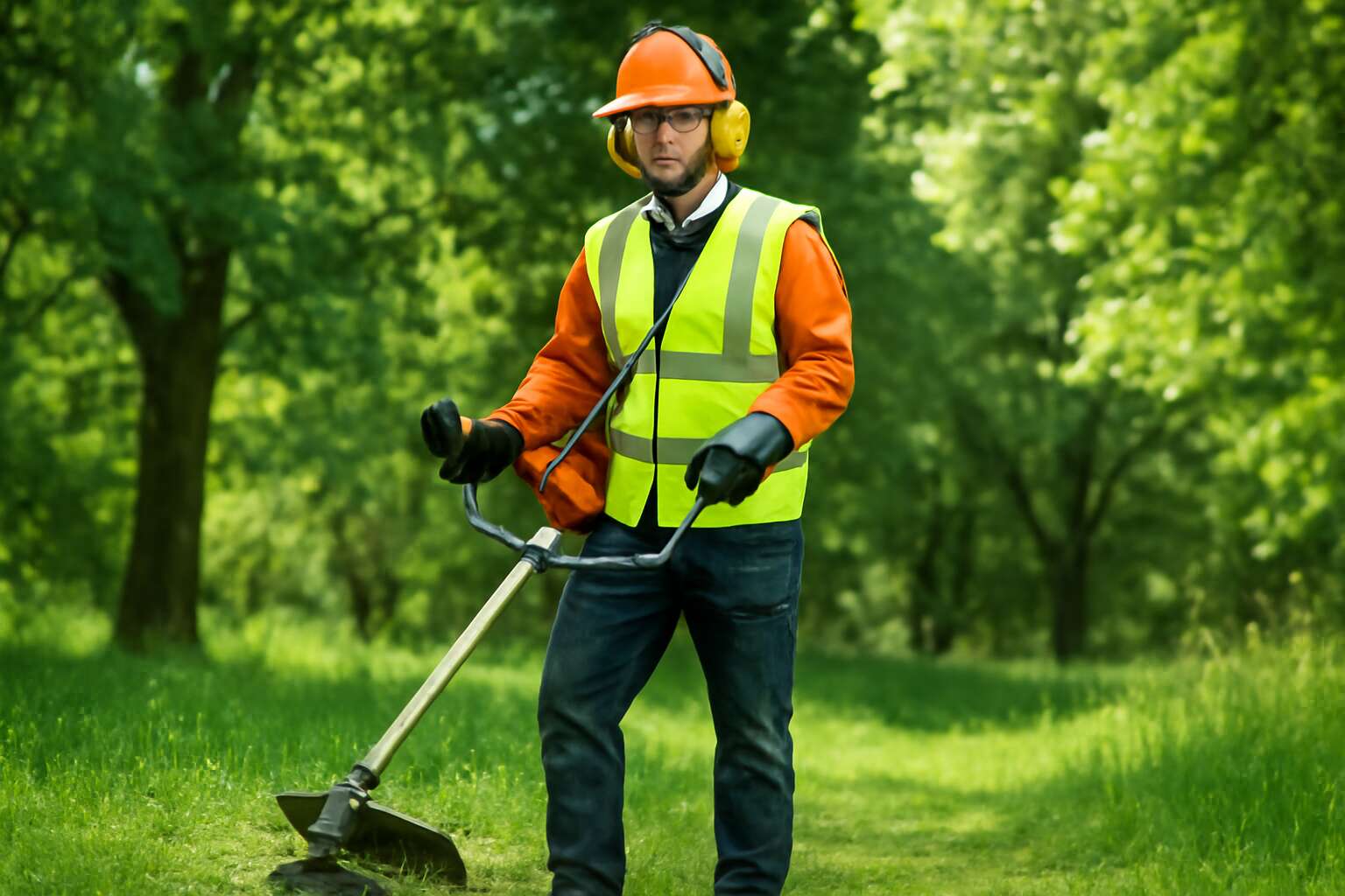 ppe for grass cutting