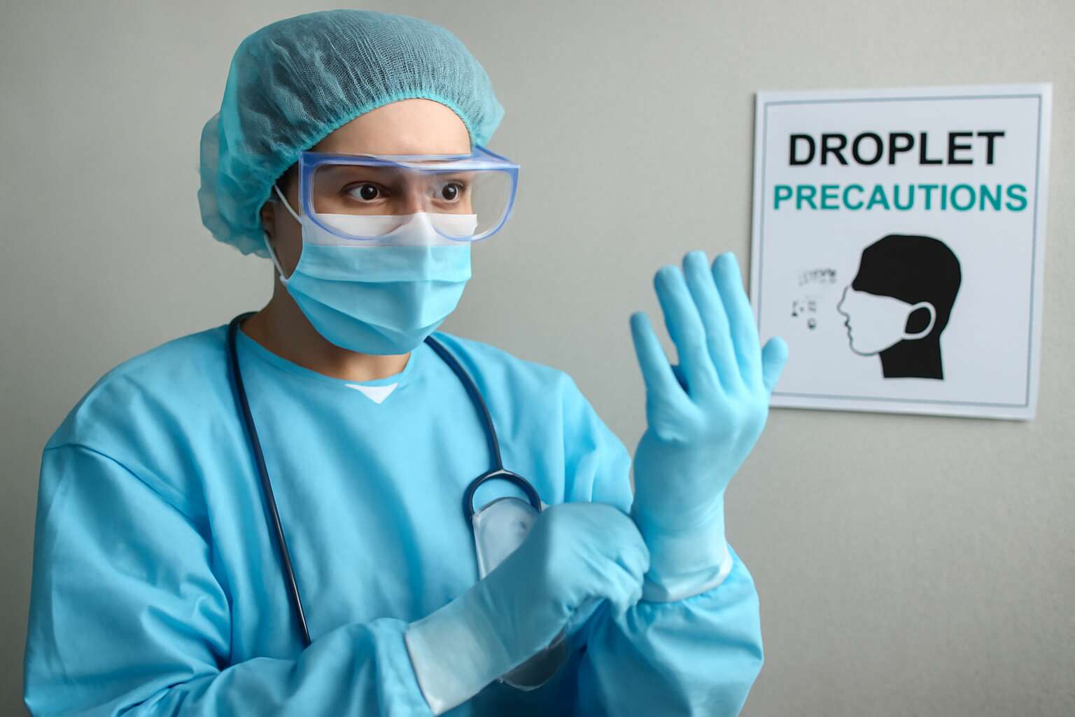 what ppe for droplet precautions